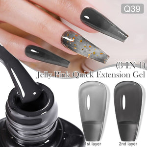 Jelly Pink Quick Extension Nail Gel 7ml Extension Nail Gel LILYCUTE LC-Q39