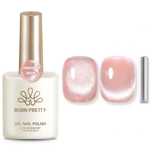 Crystal Cat Magnetic Gel MY239 Cinnamon 15ml Gel Nail Polish BORN PRETTY