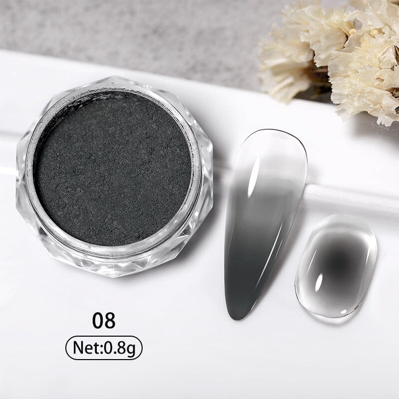 Gradient Powder Nail Art No Brand 08