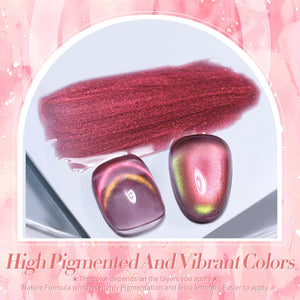 Red Glass Cat Magnetic Gel Polish 15ml Gel Nail Polish BORN PRETTY