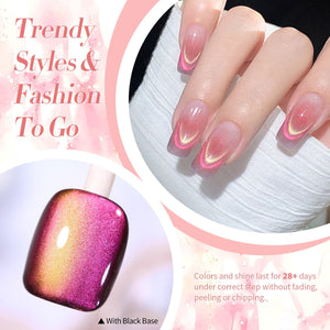 Red Glass Cat Magnetic Gel Polish 15ml Gel Nail Polish BORN PRETTY