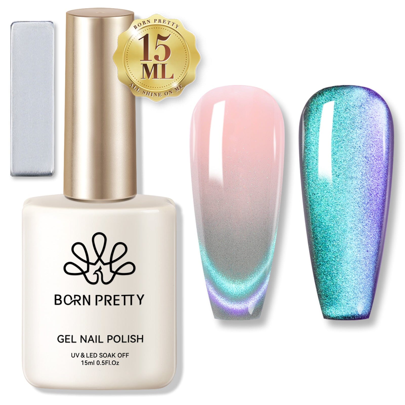 Cat Magnetic Gel Polish 15ml Gel Nail Polish BORN PRETTY BLG01