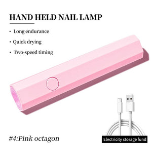 Hand Light Nail Lamp USB Rechargeable 3W Tools & Accessories No Brand