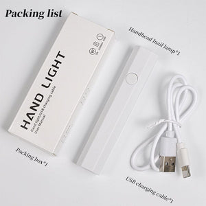 Hand Light Nail Lamp USB Rechargeable 3W Tools & Accessories No Brand