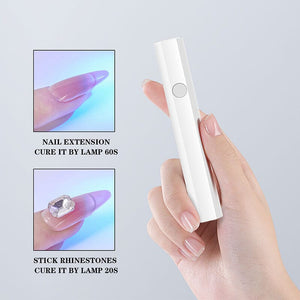 Hand Light Nail Lamp USB Rechargeable 3W Tools & Accessories No Brand