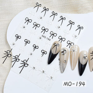 Bowknot 3D Nail Sticker MO-194 Nail Art No Brand