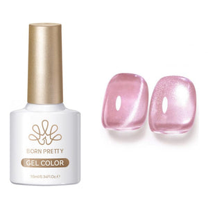 Glass Cat Magnetic Gel MY100 Honey Peach 10ml Gel Nail Polish BORN PRETTY