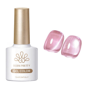 Glass Cat Magnetic Gel MY100 Honey Peach 10ml Gel Nail Polish BORN PRETTY