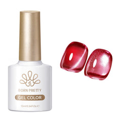 Glass Cat Magnetic Gel MY101 Honey Peach 10ml Gel Nail Polish BORN PRETTY