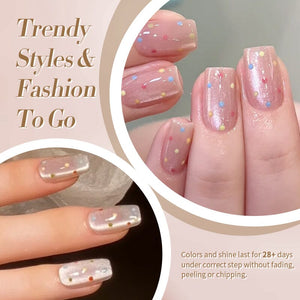 Water Light Cat Magnetic Gel Polish Polka Dots 10ml Gel Nail Polish BORN PRETTY