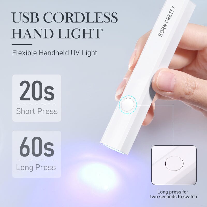 Hand Light USB Nail Dryer Tools & Accessories BORN PRETTY