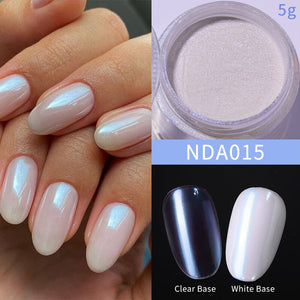 Pearl Nail Powder 5g Nail Powder NICOLE DIARY NDA015