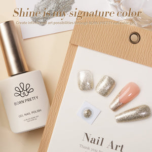 Platinum Glitter Gel Polish 15ml Gel Nail Polish BORN PRETTY