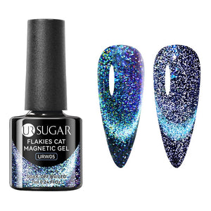 Flakies Cat Magnetic Gel 7ml Gel Nail Polish UR SUGAR URW05