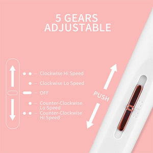 Rosegold Electric Nail Drill Machine With Light Tools & Accessories No Brand