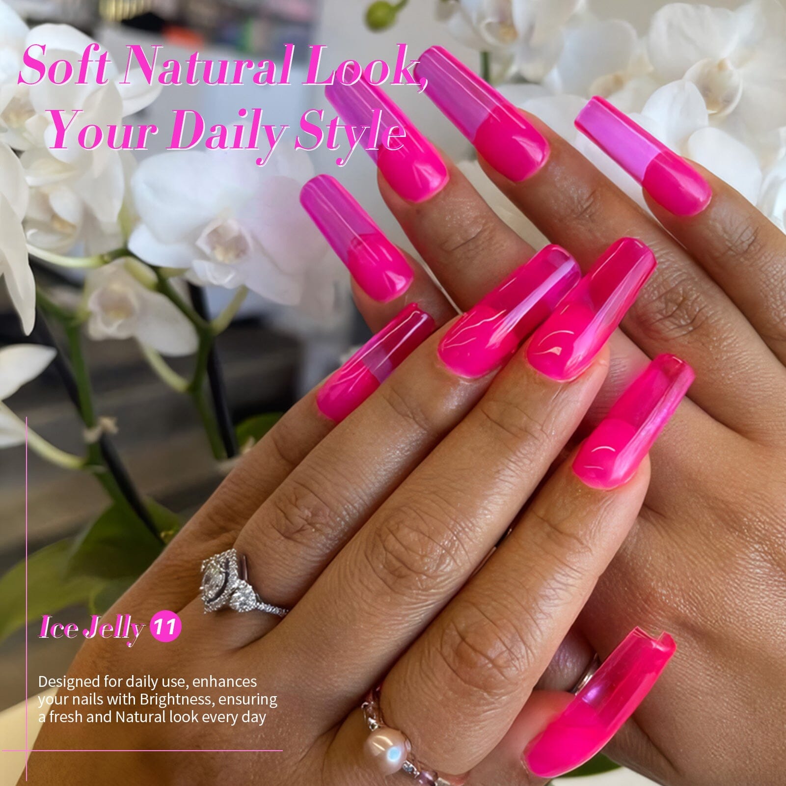 Hema-Free Ice Jelly Gel Polish #11 15ml Gel Nail Polish BORN PRETTY