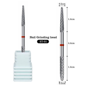 Double Ended Tungsten Carbide Nail Drill Bits Tools & Accessories No Brand ST-01
