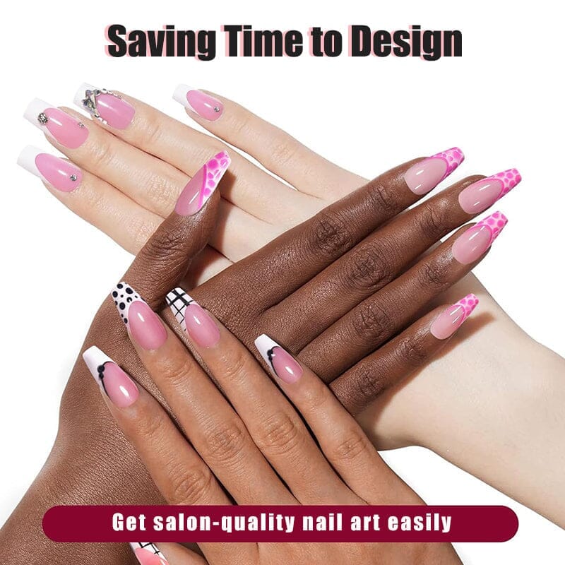 Rectangle Nail Stamping Plates Stamping Nail BORN PRETTY