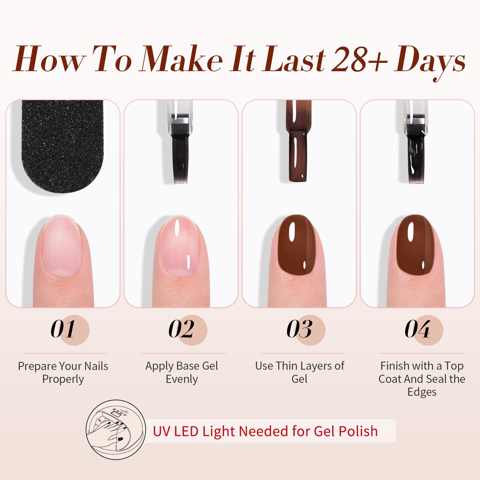 6 Colors Jelly Gel Polish Set Cozy Hearth Milky 7ml Gel Nail Polish BORN PRETTY