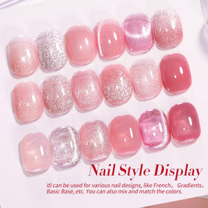 6 Colors Gel Polish Fantasy Rose Mixed Set 7ml Gel Nail Polish BORN PRETTY