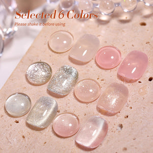 6 Colors Gel Polish Love Letter Mixed Set 7ml Gel Nail Polish BORN PRETTY