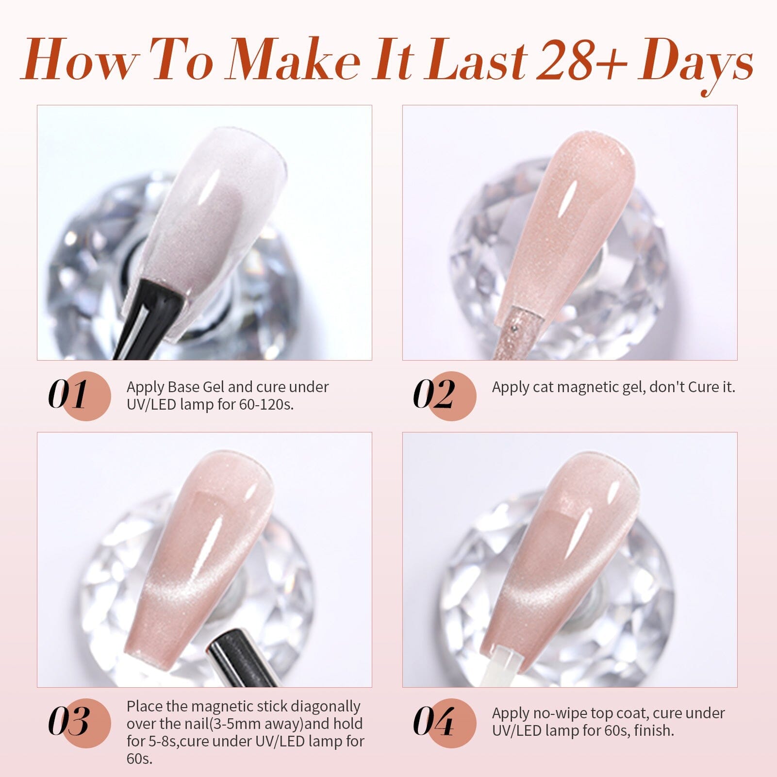 6 Colors Gel Polish Love Letter Mixed Set 7ml Gel Nail Polish BORN PRETTY