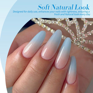 6 Colors Gel Polish Blue Stars Mixed Set 7ml Gel Nail Polish BORN PRETTY