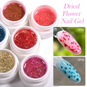Dried Flower Nail Gel 8ml Gel Nail Polish LILYCUTE