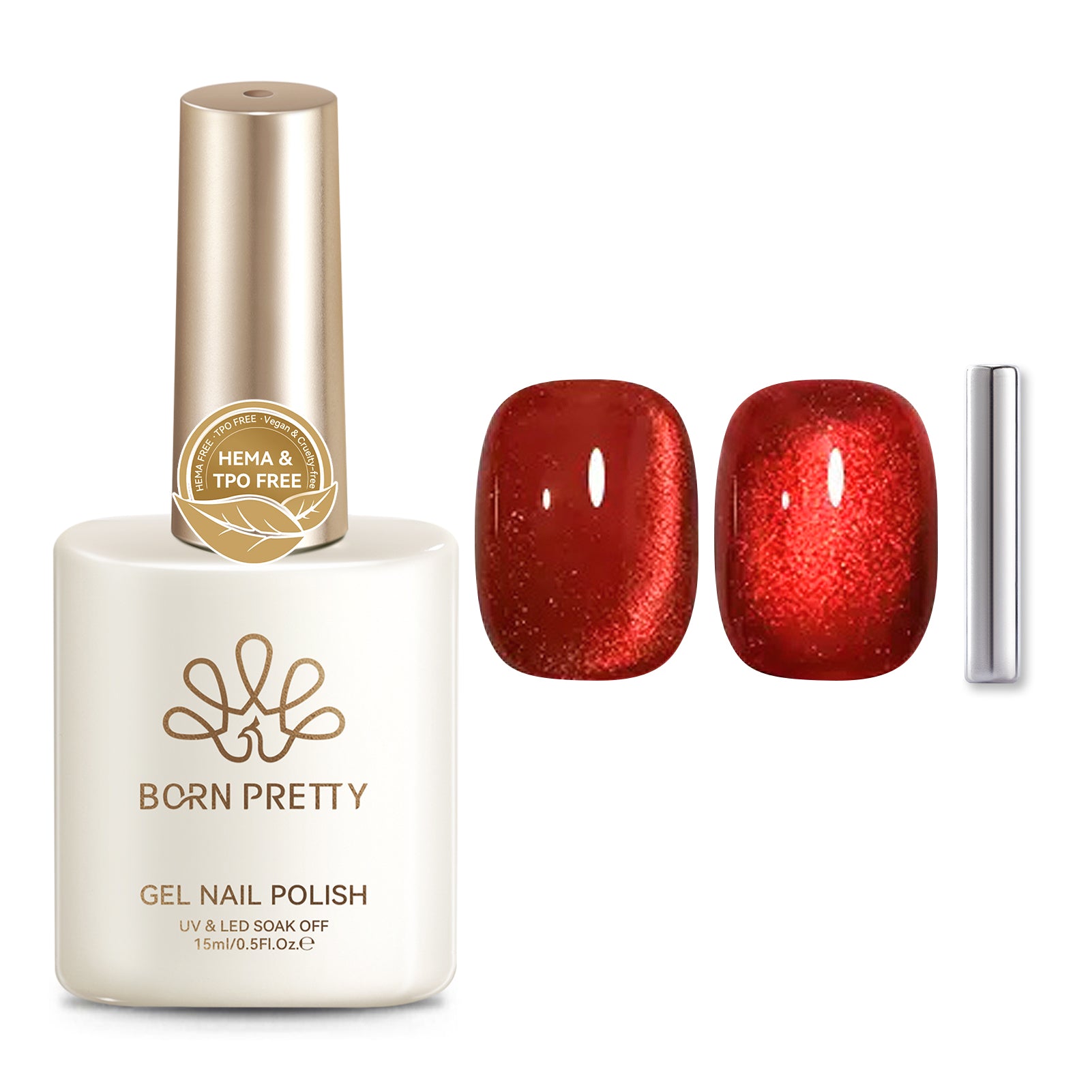 Cat Magnetic Gel MY217 Kiss of Ruby 15ml HEMA/TPO FREE