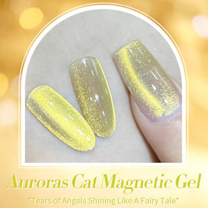 Auroras Cat Magnetic Gel Polish MY92 Angel Tears 10ml Gel Nail Polish BORN PRETTY