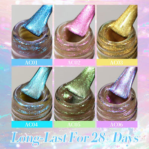 Auroras Cat Magnetic Gel Polish MY92 Angel Tears 10ml Gel Nail Polish BORN PRETTY