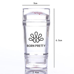Clear Jelly Nail Stamper Nail Stamping BORN PRETTY