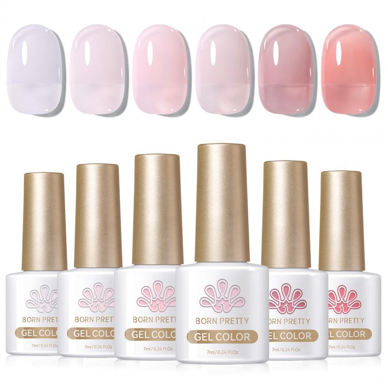 6 Colors Jelly Gel J20 Jelly Pink 7ml