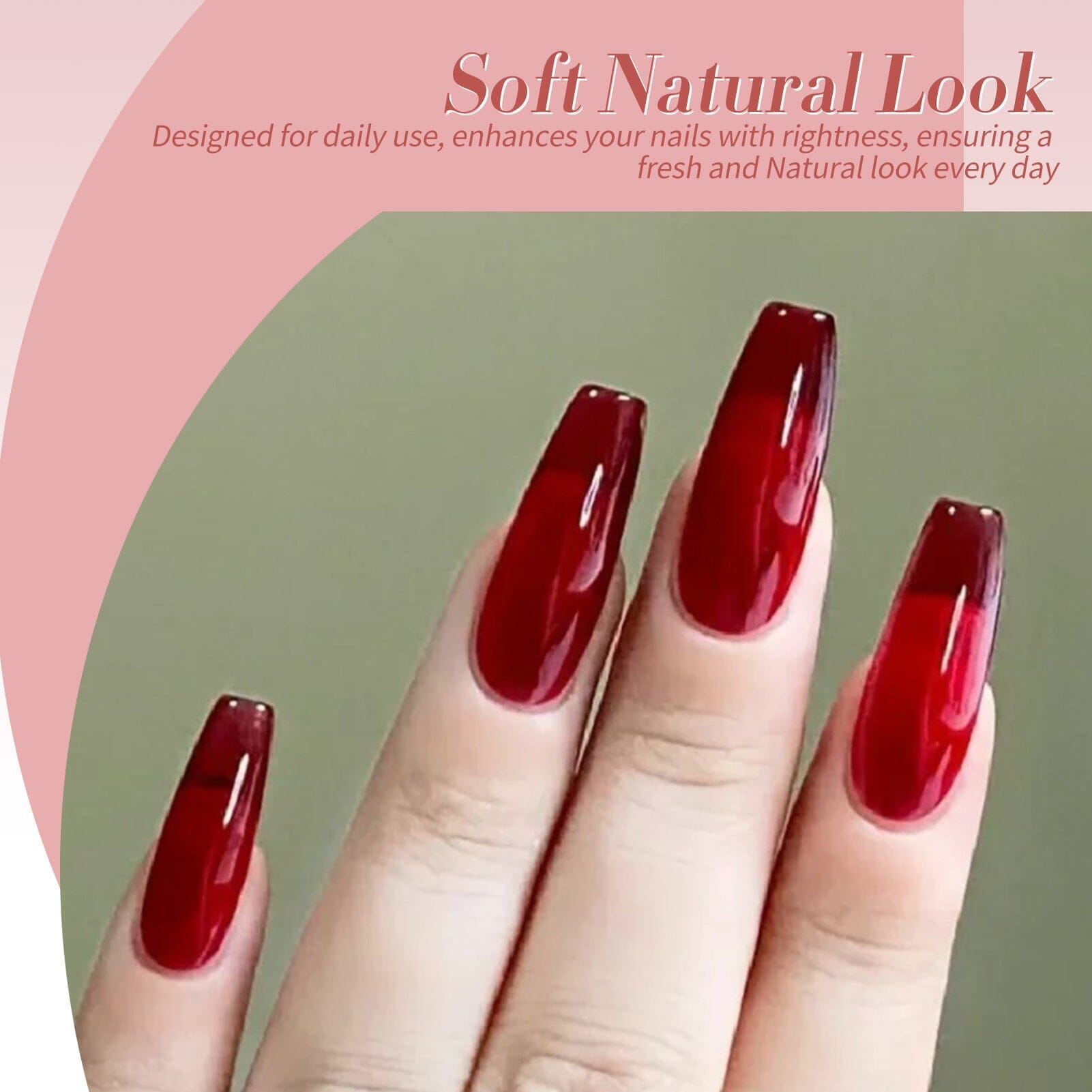 6 Colors Wild Roses Jelly Gel Polish Set 7ml Gel Nail Polish BORN PRETTY
