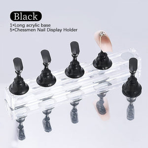 5pcs Set Magnetic Nail Holder Tools & Accessories No Brand Black
