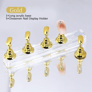 5pcs Set Magnetic Nail Holder Tools & Accessories No Brand Gold