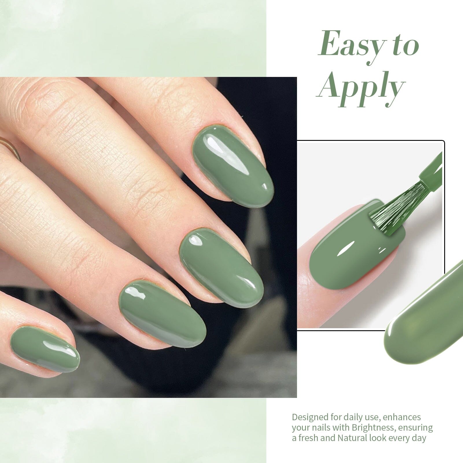 Oliver Green Hema-Free Color Gel Polish #30 15ml Gel Nail Polish BORN PRETTY