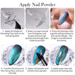 Magician Stamping Top Coat 5ml Stamping Nail BORN PRETTY