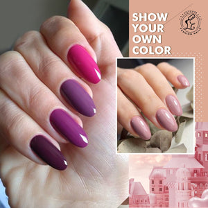 32 Colors Gel with 4pcs Base Top Coat Set #02 7ml Gel Nail Polish LILYCUTE