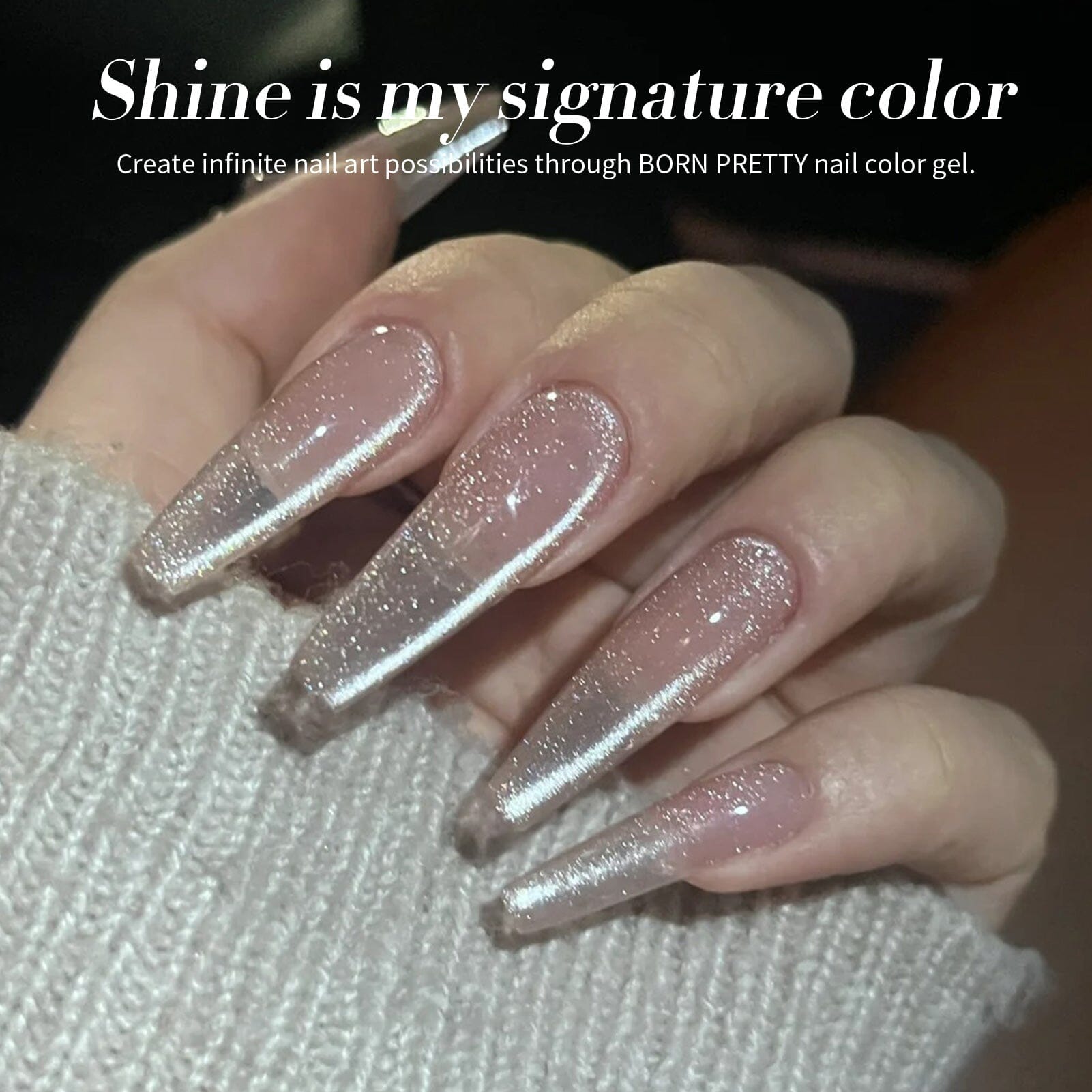 Super Shine Cat Magnetic Gel Polish 15ml Gel Nail Polish BORN PRETTY