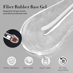 Fiber Rubber Base Gel 150g Base & Top Coat UR SUGAR