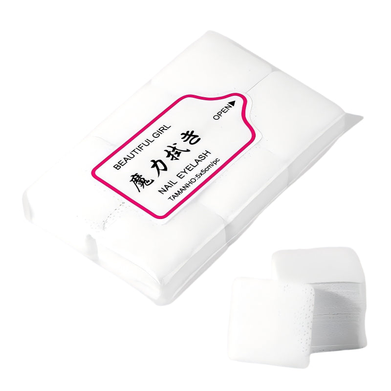 300pcs White Lint Free Nail Wipes