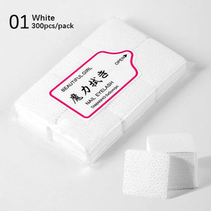 300pcs White Lint Free Nail Wipes Nail Care No Brand