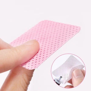 300pcs White Lint Free Nail Wipes Nail Care No Brand