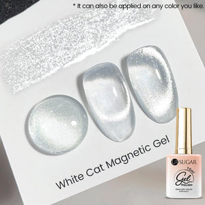 White Cat Magnetic Gel 15ml Gel Nail Polish UR SUGAR