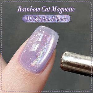 Water Light Cat Magnetic Gel Polish MY87 Star Island 10ml Gel Nail Polish BORN PRETTY
