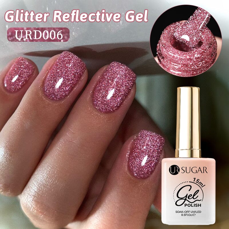Glitter Reflective Gel 15ml Gel Nail Polish UR SUGAR URD006