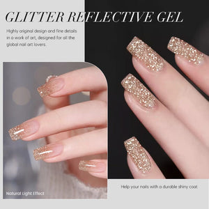 Glitter Reflective Gel 15ml Gel Nail Polish UR SUGAR