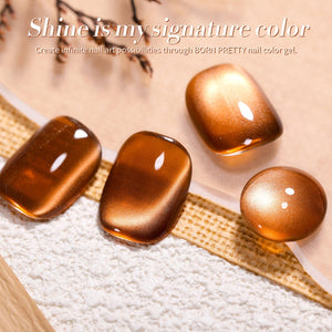 Brown Moonlight Cat Magnetic Gel Polish 15ml Gel Nail Polish BORN PRETTY