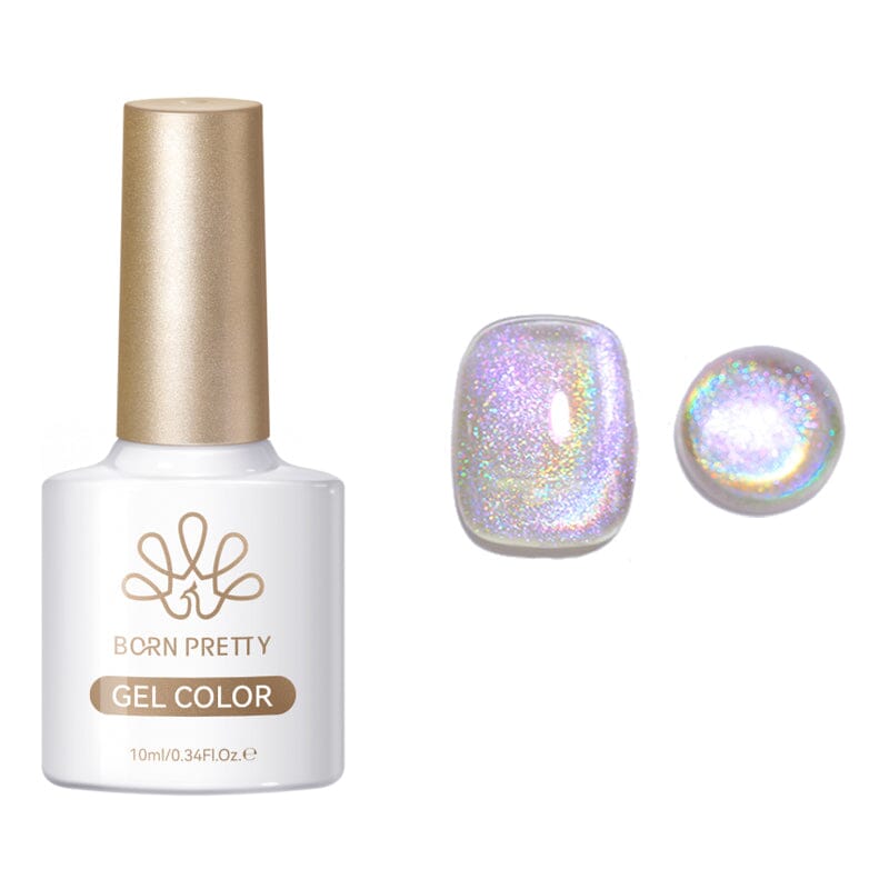 Auroras Cat Magnetic Gel MY359 Rainbow Candy 10ml Gel Nail Polish BORN PRETTY